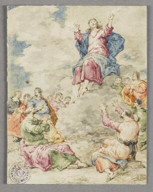 Himmelfahrt Christi, Blatt 45 der Folge: "Leben Christi"