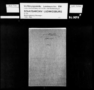 Schuldenwesen der Gesamt- und der Teilgemeinde Weldingsfelden