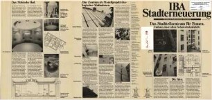 Informations-Blatt: Frauen-Stadtteilzentrum, Umbau Schokoladenfabrik