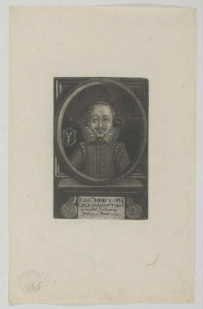 Bildnis des Ioh. Christoph Groland