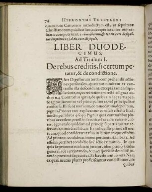 Liber Duodecimus. - Liber Decimus Nonus.