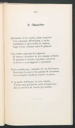 Il "rancho"