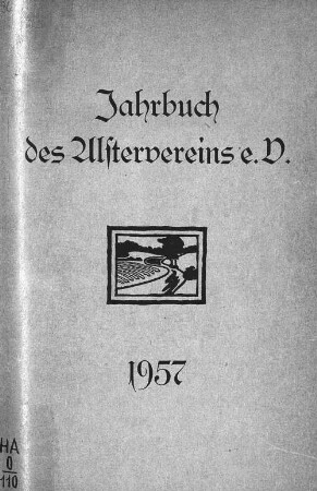 36.1957: Jahrbuch des Alstervereins e. V