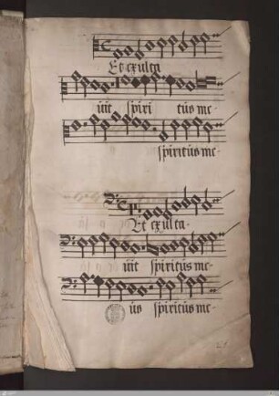 [Johann Walter] : [Magnificat secundi toni]