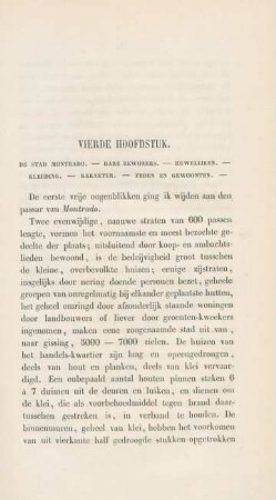 Vierde [Derde] hoofdstuk. - De stad Montrado ...