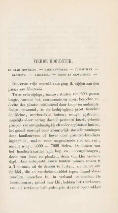 Vierde [Derde] hoofdstuk. - De stad Montrado ...
