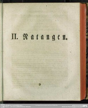 II. Natangen