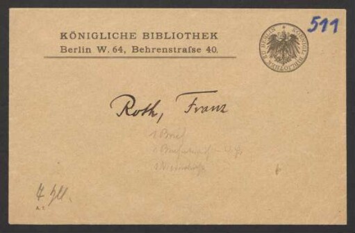 Brief an Wilhelm Grimm : 14.09.1851