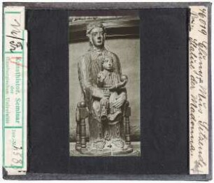 Paris: Sitzende Madonna, Musée Cluny (Stoedtner-Nr. 46019)