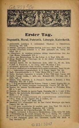 Katalog. [35.] 1892, 16. Nov.