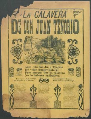 La calavera de Don Juan Tenorio