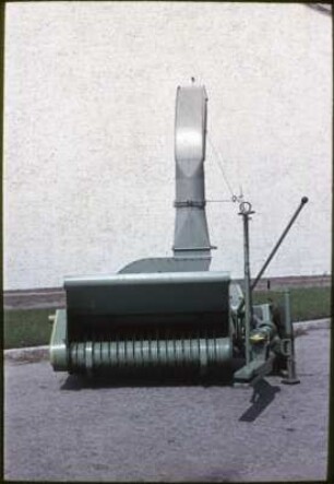 Aufsammelschneidgebläse ASG 150 L in Transportstellung