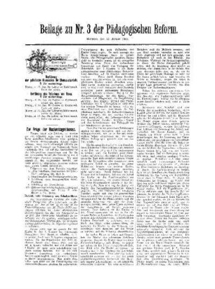 Hamburger Lehrmittel-Ausstellung : Beilage zu Nr. 3 der Pädagogischen Reform