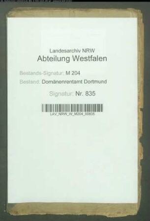 Veräußerung des kleinen Sudfeldes bei Gevelsberg gegen Grundzins an den Schürhoff zum Brüggenhofe (Stadt Gevelsberg), Subhastation, Ablösung