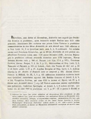 1-20 [Commentatio de auctore rhetoricae, quae dicitur ad Alexandrum]