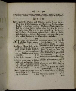 Register der vornehmsten Sachen und Wörter,[...]