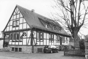 ''Alte Wache'' (Wachhaus, ehem.); Gründau, Wibaustraße 14