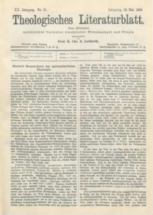 241-243 Hurter's Nomenclator der mittelalterlichen Theologie