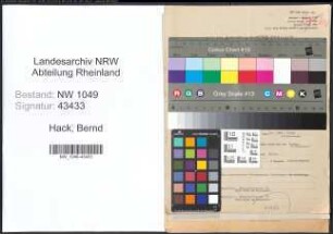 Entnazifizierung Bernd Hack , geb. 02.04.1909 (Arzt)