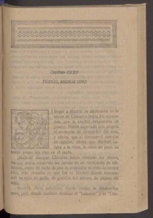 Capítulo LXXII - Todos, menos uno
