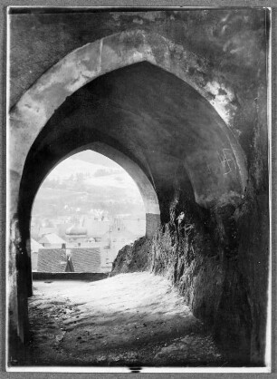 Torturm in Gräfenthal in Thüringen