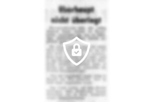 Überhaupt nicht überlegt