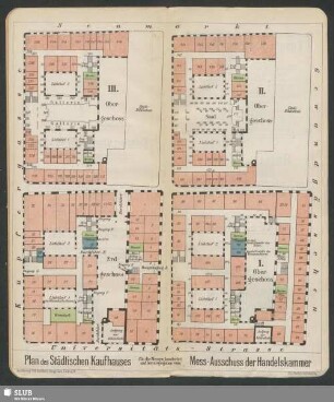 Plan des Städtischen Kaufhauses
