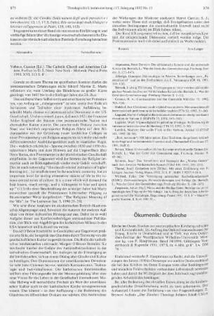 875-876 [Rezension] The Catholic church and American culture