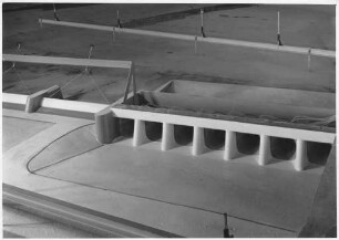 Hydraulisches Modell Kraftwerk Wehr Geesthacht