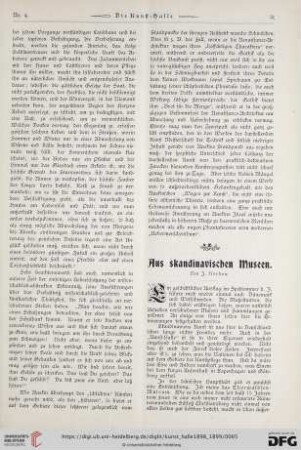 Aus skandinavischen Museen
