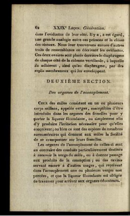 Deuxiéme Section.