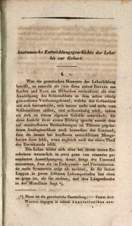 Die Leberprobe, eine Bestätigung der Lungenprobe in medicinisch-forensischer Beziehung, oder Untersuchungen über ein neues Kriterium zur Entscheidung über Gelebt- oder Nichtgelebthaben eines neugebornen Kindes : Eine gekrönte Preisschrift