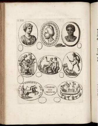 [Abbildung und Abbildungsbeschreibung] Tabula III. [-] Tabula IV.