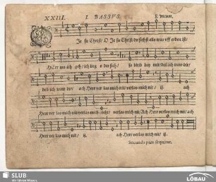 XXIII. O Jesu Christ siehst alls was off erden ist