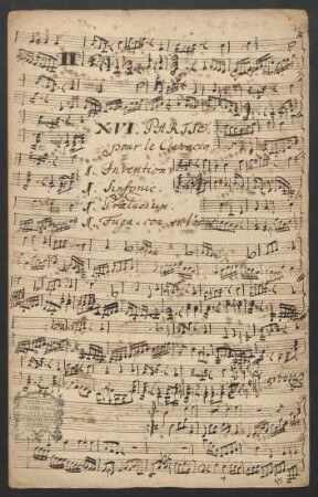 Inventionen; cemb; f-Moll; BWV 780