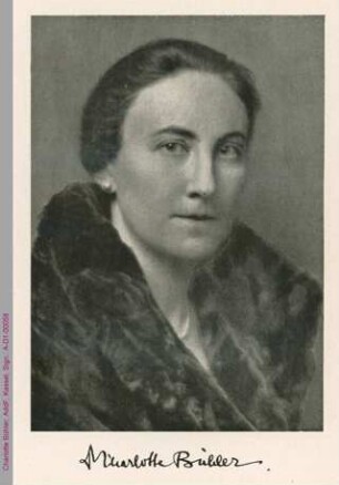 Porträt von Charlotte Bühler