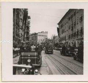Fahrt durch Salzburg