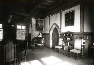 Schloss Rochsburg : Lunzenau-Rochsburg. Schloss Rochsburg. Gesellschaftszimmer