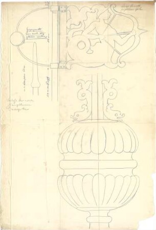 Seidl, Gabriel von; Steinach; Schlossneubau - Deckputze im Hauptturm (Details)