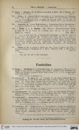 Festivities (Nr. 762 - 778)