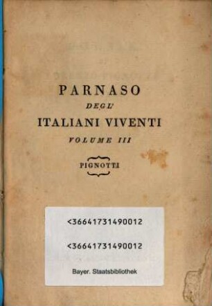 Poesie Di Lorenzo Pignotti Areteino. 3