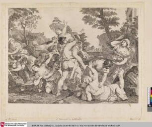 L'Enlevement des Sabines; [Raub der Sabinerinnen]