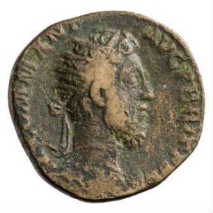 Münze, Dupondius, 184 - 185 n. Chr.