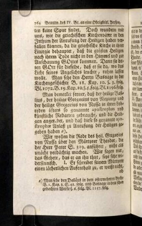 764-774, Man bemerket ferner, daß der heilige Bsilius, der ...