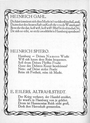 E. Eilers, Altrahlstedt.