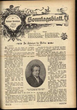 Ausgabe vom Sonntag, den 08. September 1907.