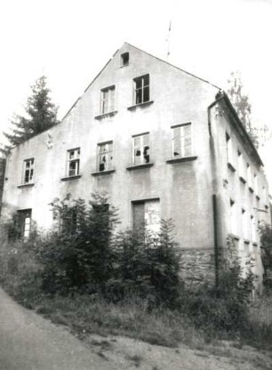 Markersbach, Obere Dorfstraße 21. Wohnhaus