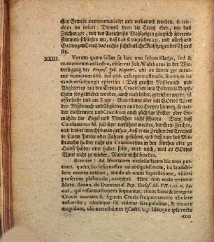 Christiani Wildvogelii ICti. Consummatissimi, Sereniss. Ducis Isenacensis a Consiliis Intimis ... Sacer Christianorvm Character Sive De Venerabili Signo Crvcis : Schediasma Jvridicvm = Vom Zeichen des Heil. Creutzes