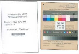 Entnazifizierung Waldemar Skrobanek , geb. 30.01.1921 ()