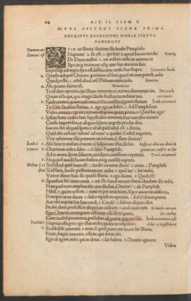 Actus Secundi ...